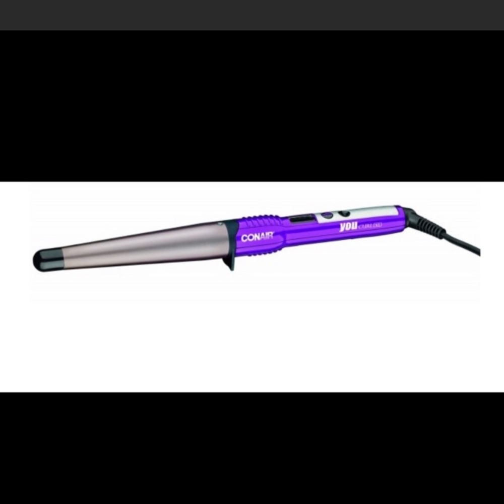 Used Conair you curl wand (purple)